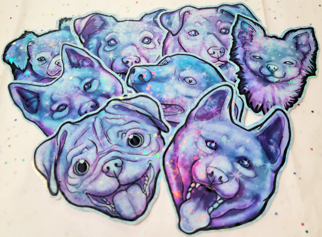 Introducing the Dog Constellation Sticker Set!