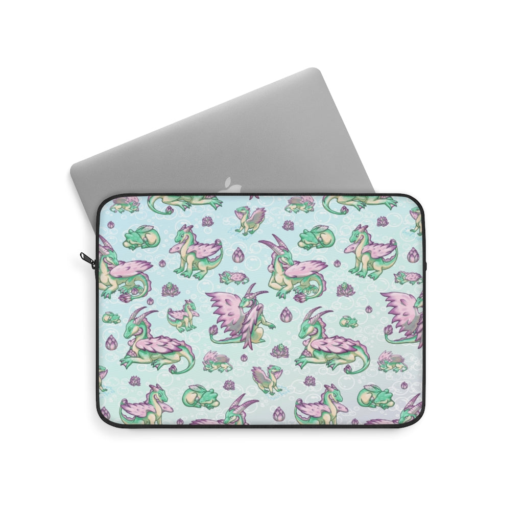 Lolipond Pastel Rainbow Bubbles Laptop Tablet Sleeve Soft Case