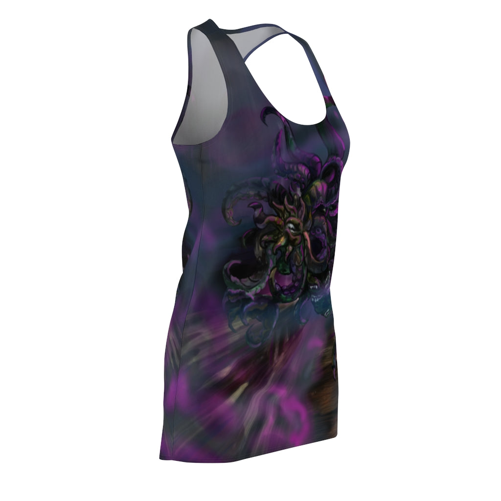 Lovecraft Punk Hound Racerback Dress