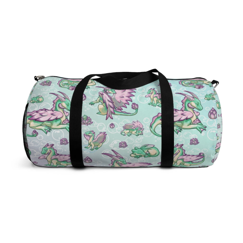 Lolipond Pastel Rainbow Bubbles Duffel Bag