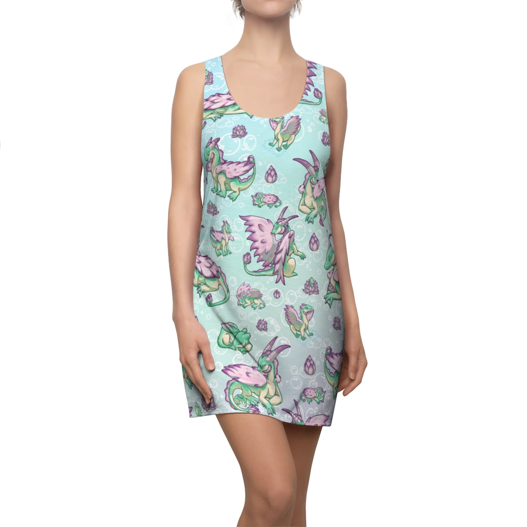 Lolipond Pastel Rainbow Bubbles Racerback Dress