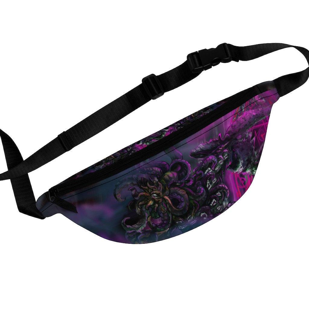 Lovecraft Punk Hound Fanny Pack