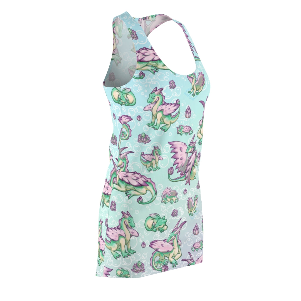 Lolipond Pastel Rainbow Bubbles Racerback Dress