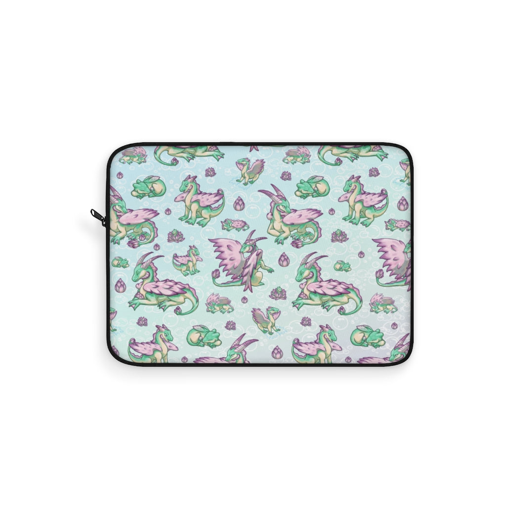Lolipond Pastel Rainbow Bubbles Laptop Tablet Sleeve Soft Case