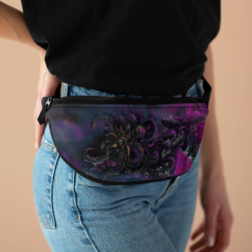 Lovecraft Punk Hound Fanny Pack