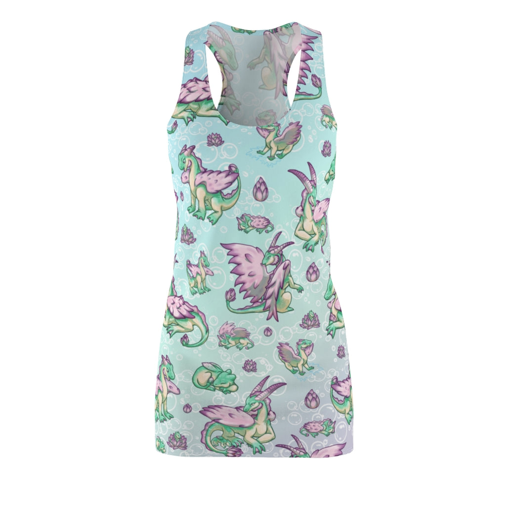 Lolipond Pastel Rainbow Bubbles Racerback Dress