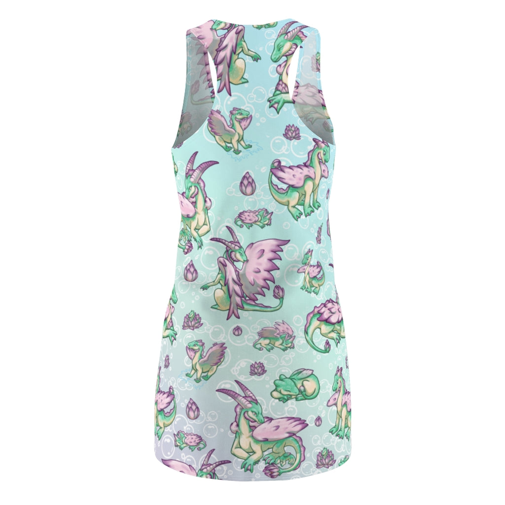 Lolipond Pastel Rainbow Bubbles Racerback Dress