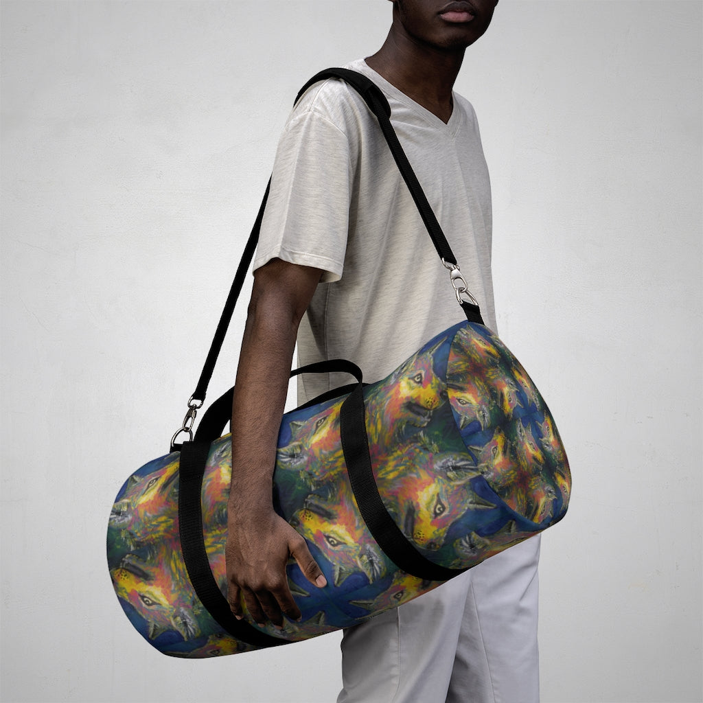 Spring Lupin Duffel Bag
