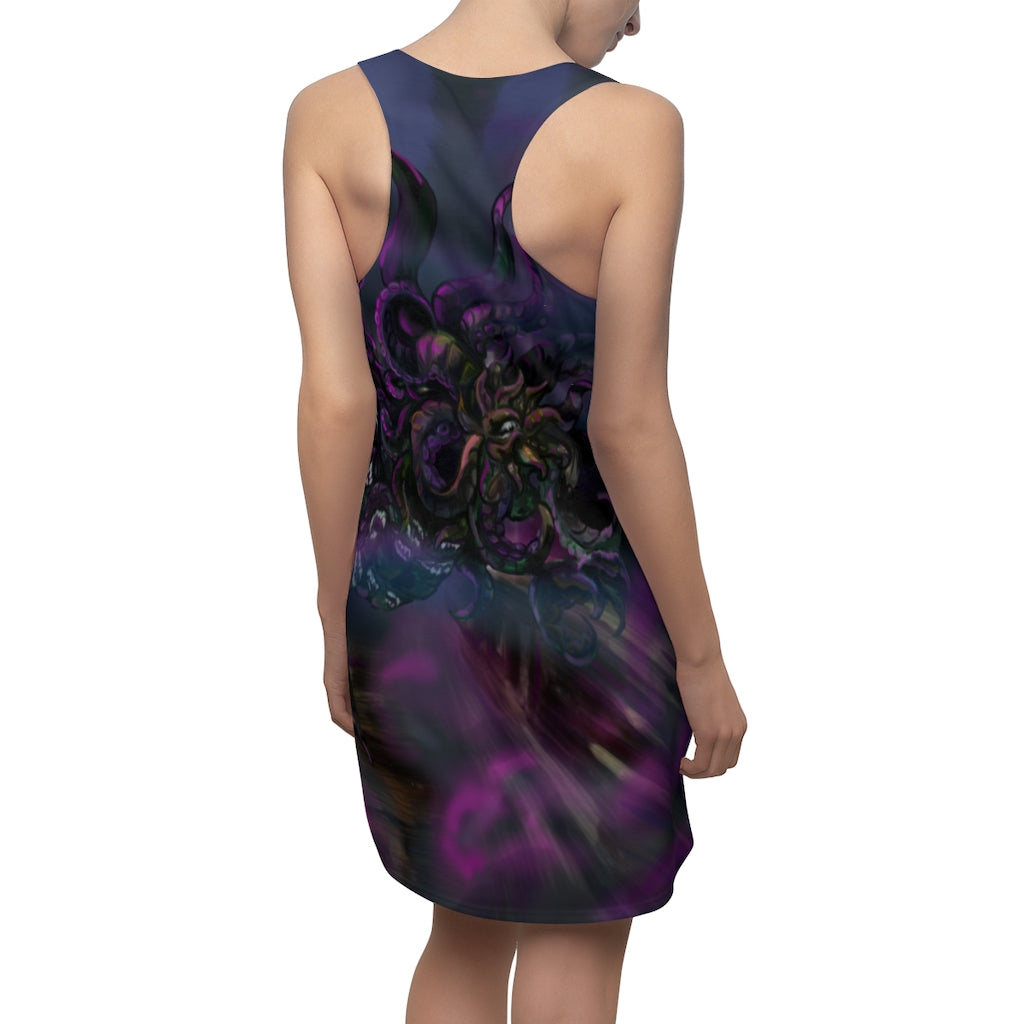 Lovecraft Punk Hound Racerback Dress