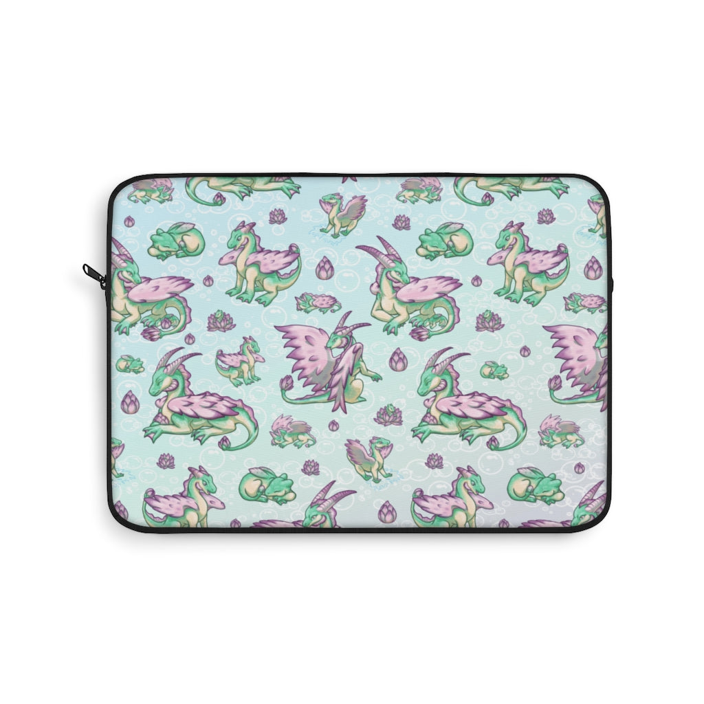 Lolipond Pastel Rainbow Bubbles Laptop Tablet Sleeve Soft Case