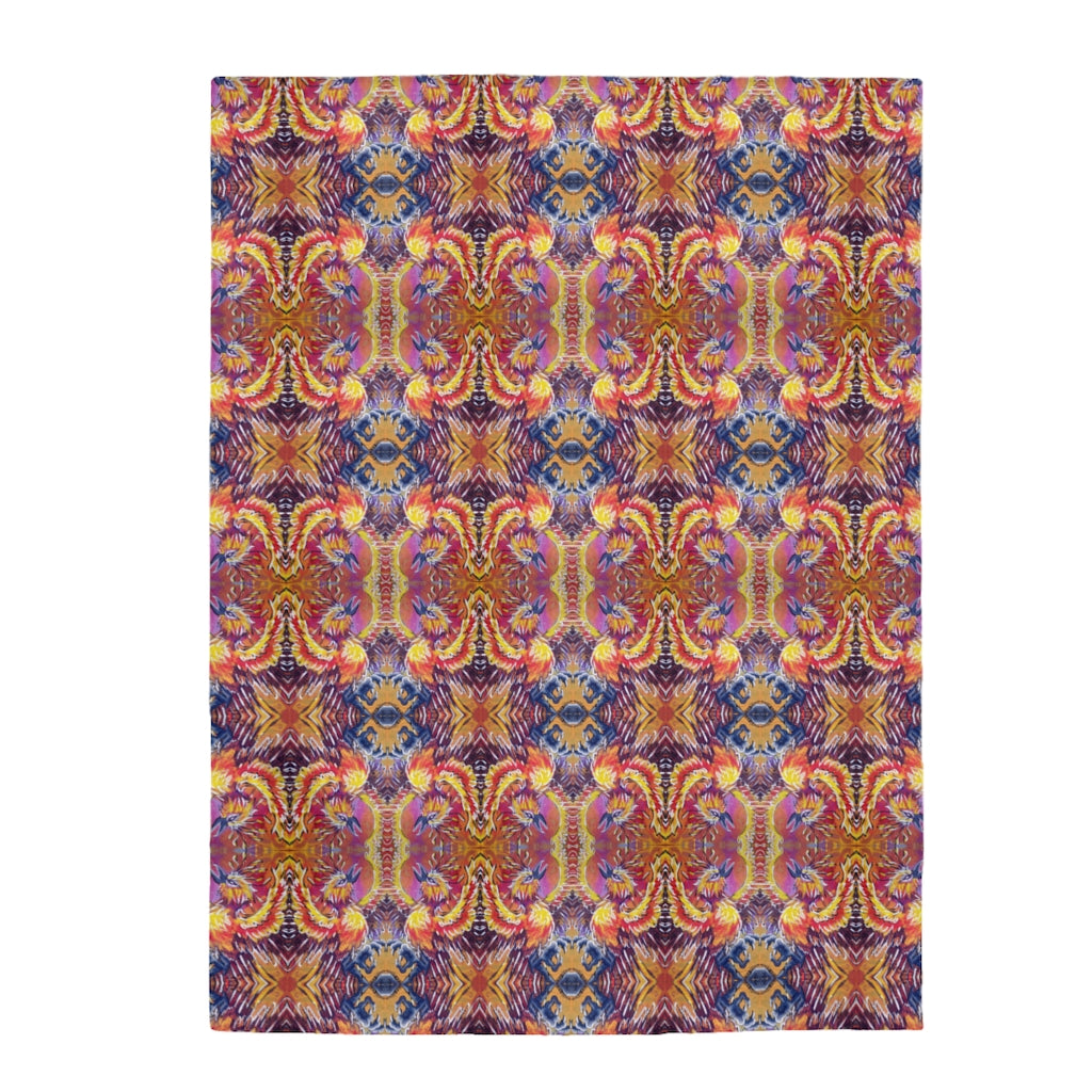Phoenix Flight Velveteen Plush Blanket