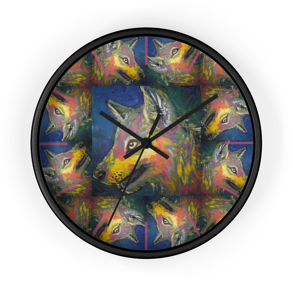 Spring Lupin Wall Clock