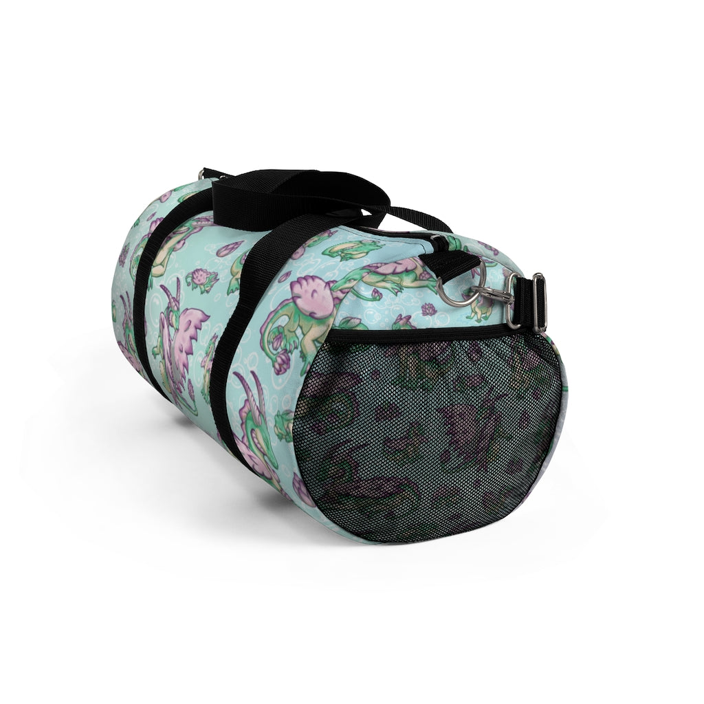 Lolipond Pastel Rainbow Bubbles Duffel Bag