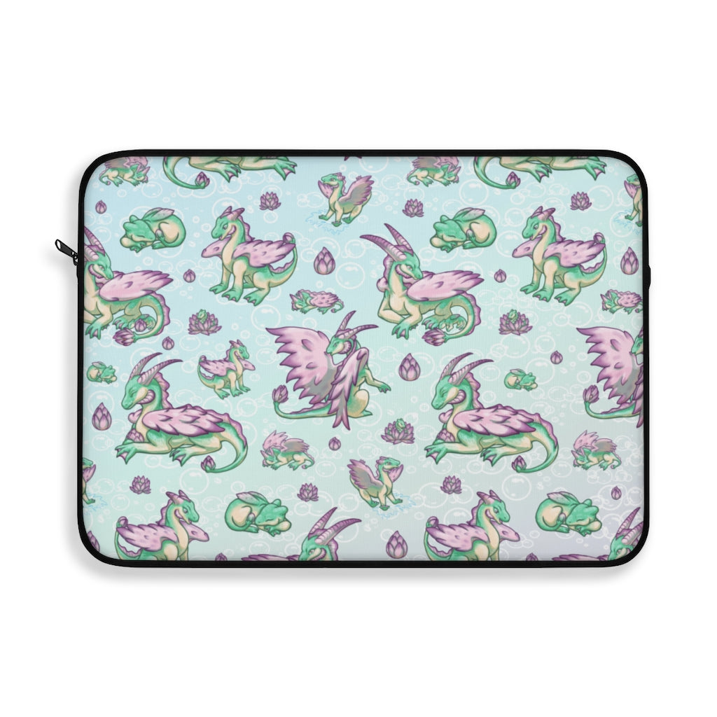 Lolipond Pastel Rainbow Bubbles Laptop Tablet Sleeve Soft Case