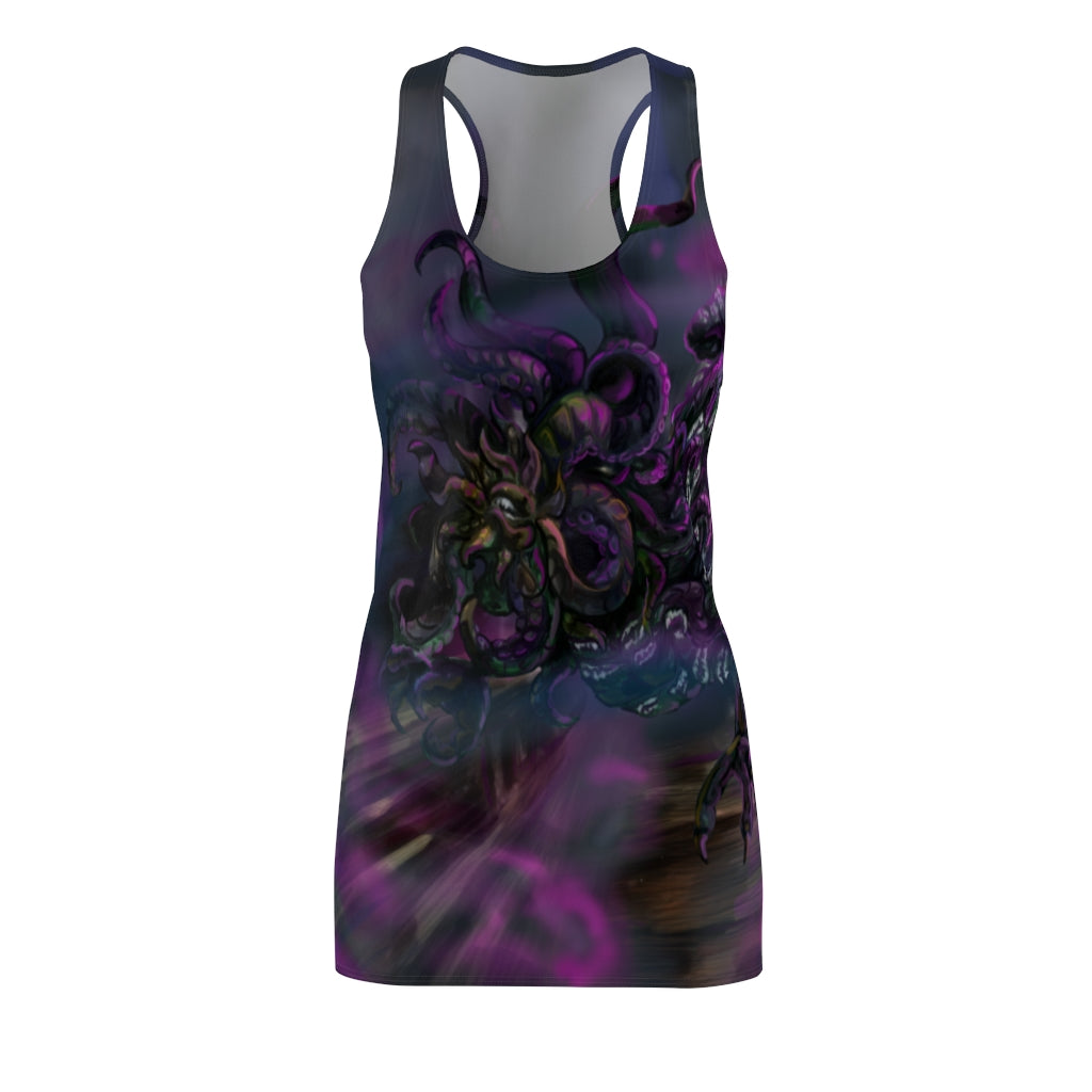 Lovecraft Punk Hound Racerback Dress