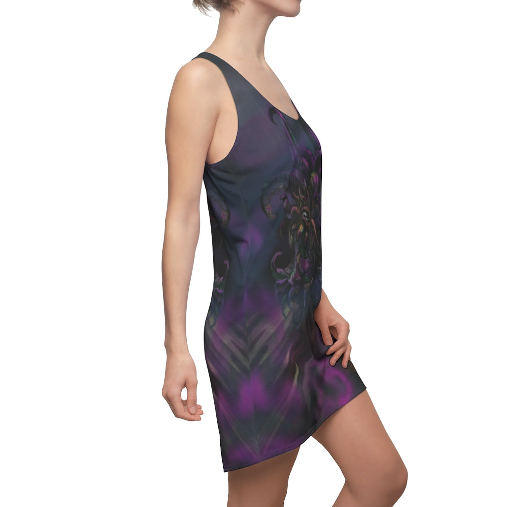 Lovecraft Punk Hound Racerback Dress