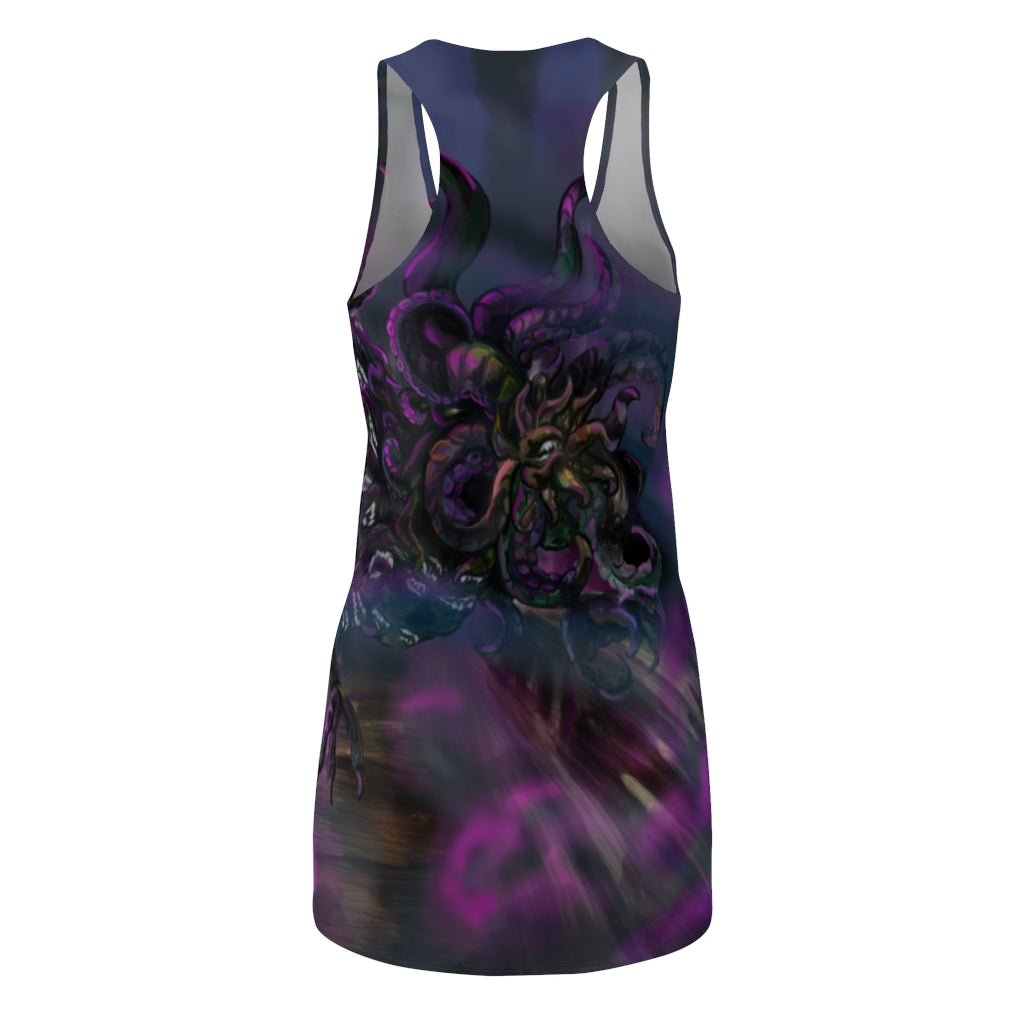 Lovecraft Punk Hound Racerback Dress