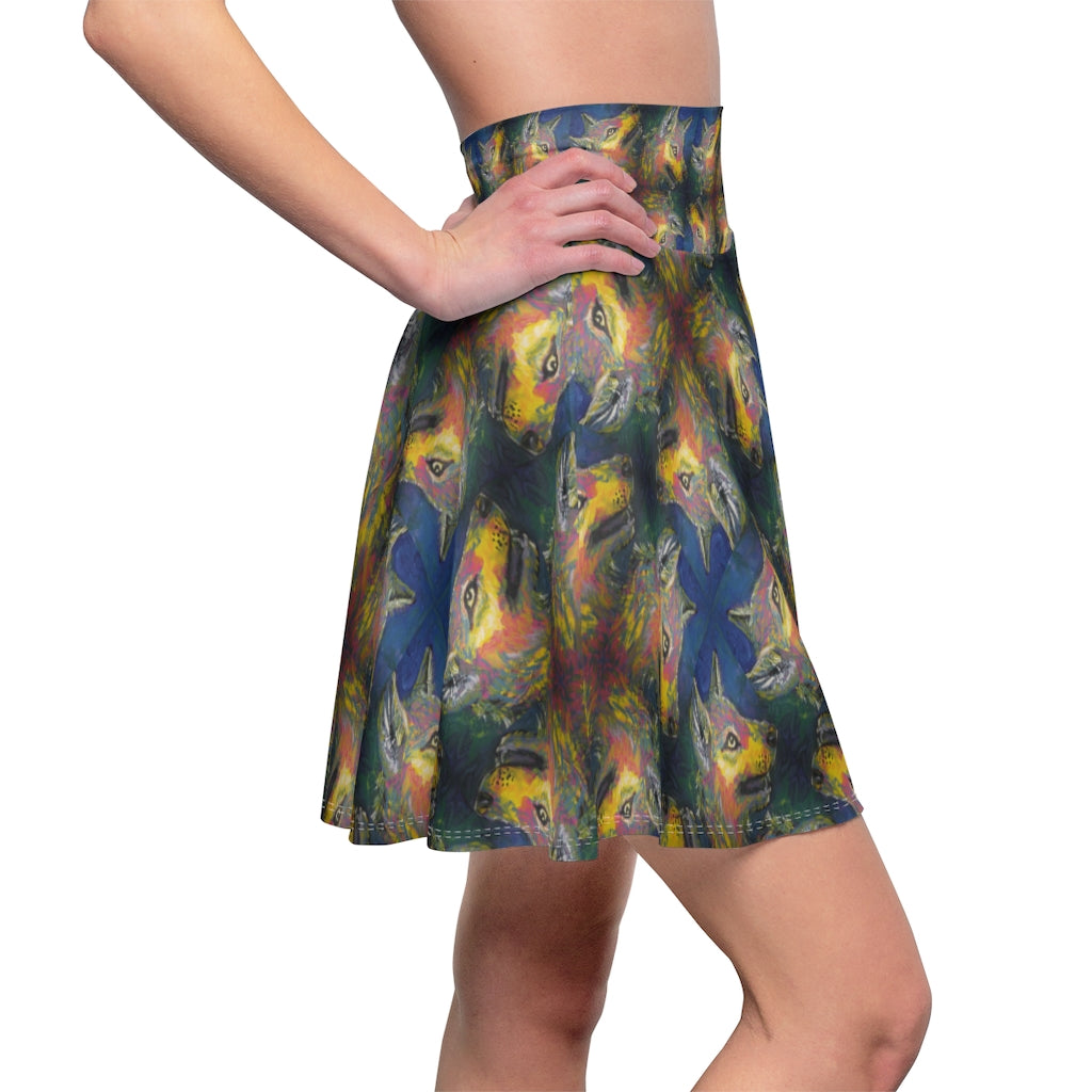 Spring Lupin Skater Skirt