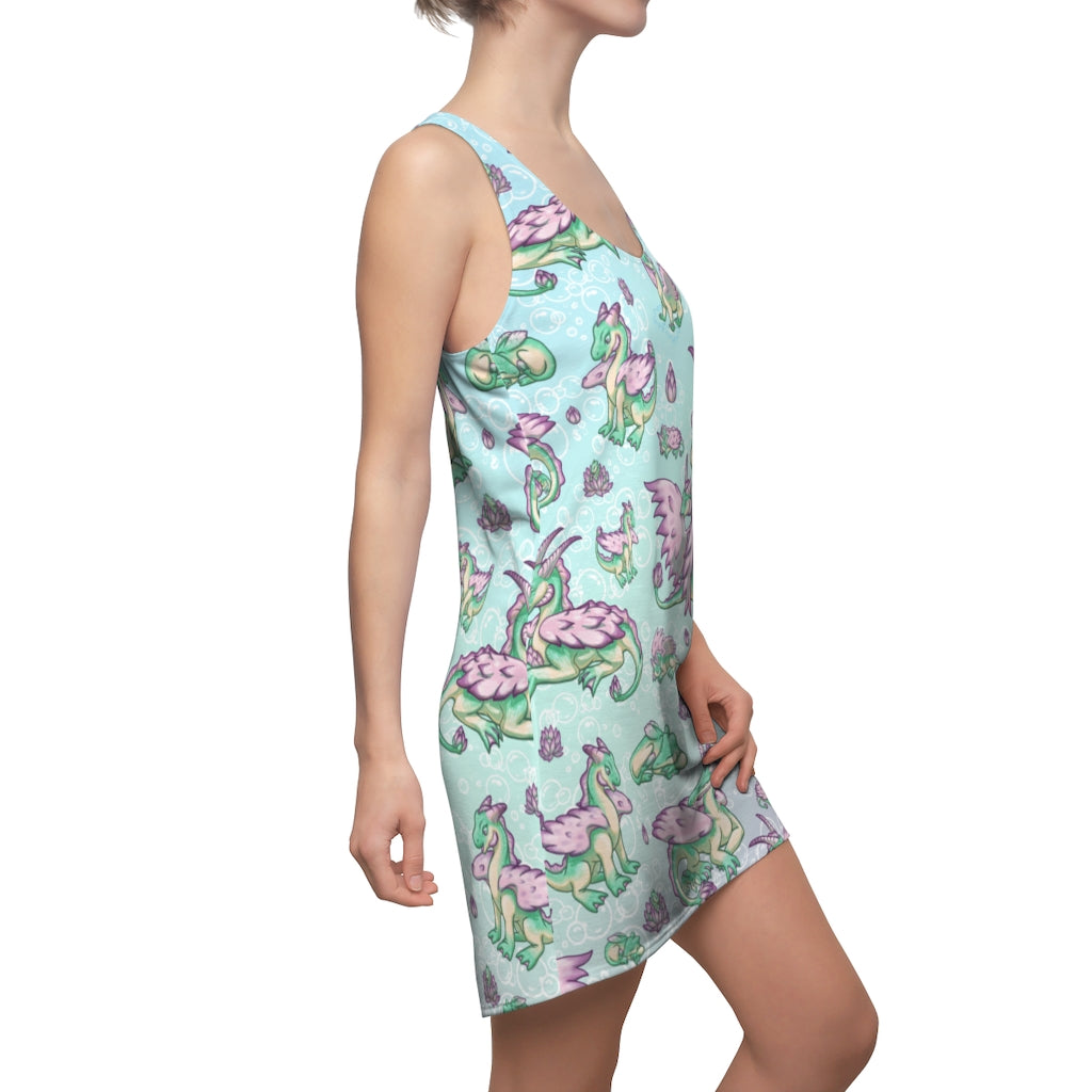 Lolipond Pastel Rainbow Bubbles Racerback Dress