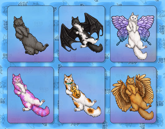 Custom Fluffy Cat Belly Digital Image YCH Your-cat-here Digital Art