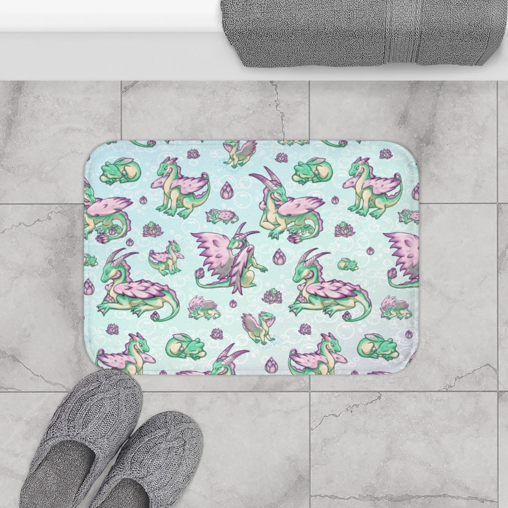 Lolipond Pastel Rainbow Bubble Bath Mat