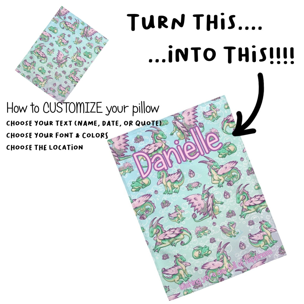 Lolipond Velveteen Plush Blanket Pastel Rainbow Bubbles