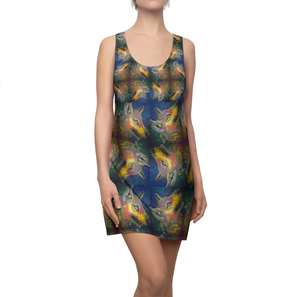 Spring Lupin Racerback Dress