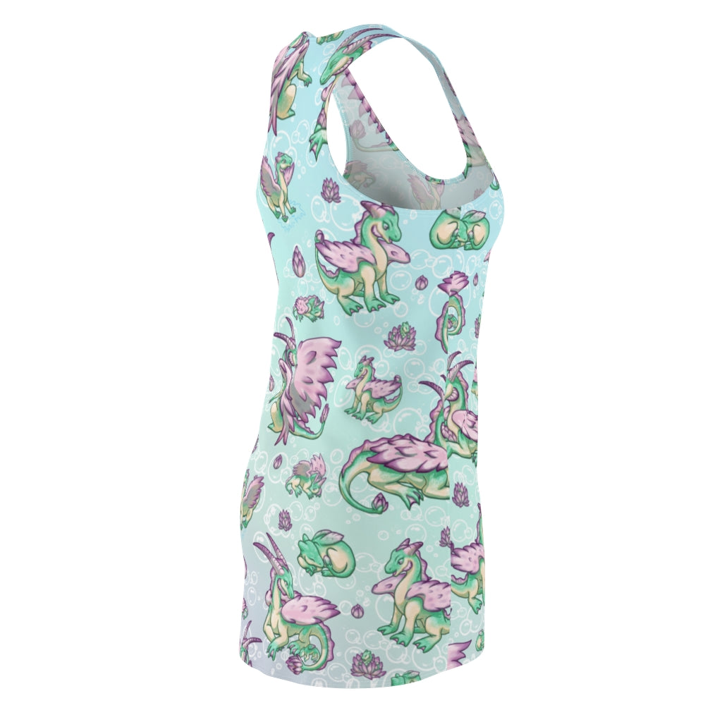 Lolipond Pastel Rainbow Bubbles Racerback Dress