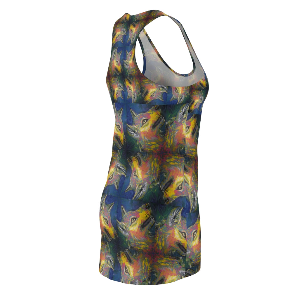 Spring Lupin Racerback Dress