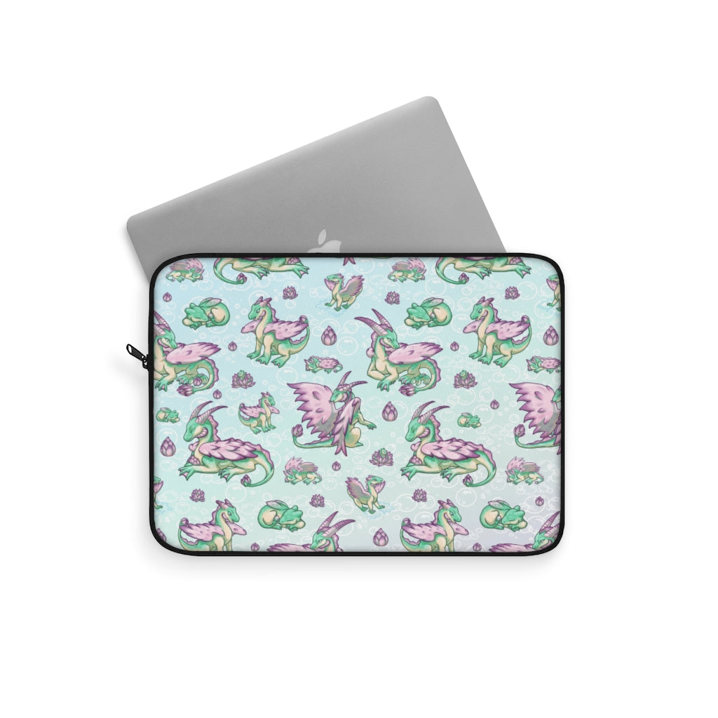 Lolipond Pastel Rainbow Bubbles Laptop Tablet Sleeve Soft Case