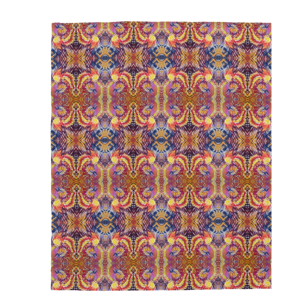 Phoenix Flight Velveteen Plush Blanket
