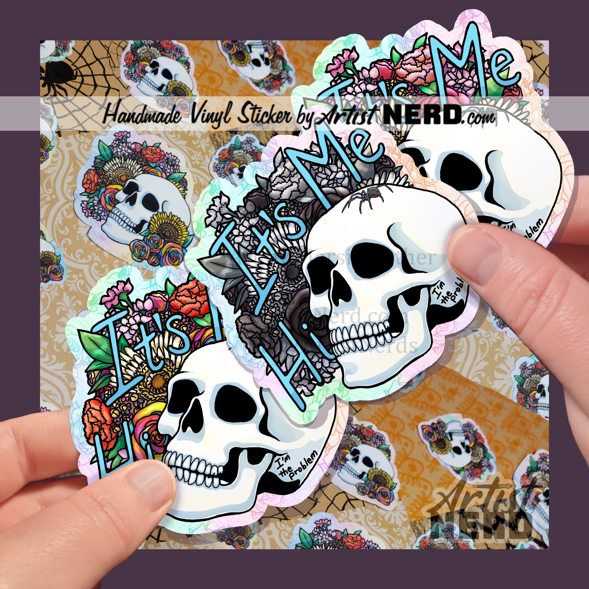 Custom Sticker Collection Handmade Stickers – ArtistNerd