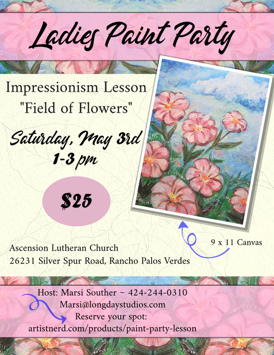 Paint Party Lesson