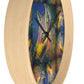 Spring Lupin Wall Clock
