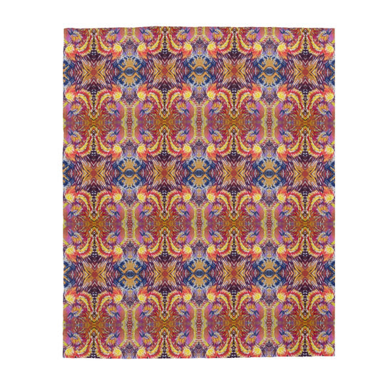 Phoenix Flight Velveteen Plush Blanket